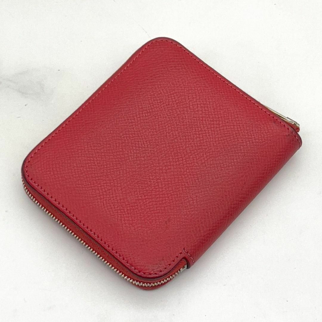 エルメス アザップ シルクイン コンパクト財布 レッド タイガー エルメス アザップ シルクイン コンパクト財布 レッド タイガー