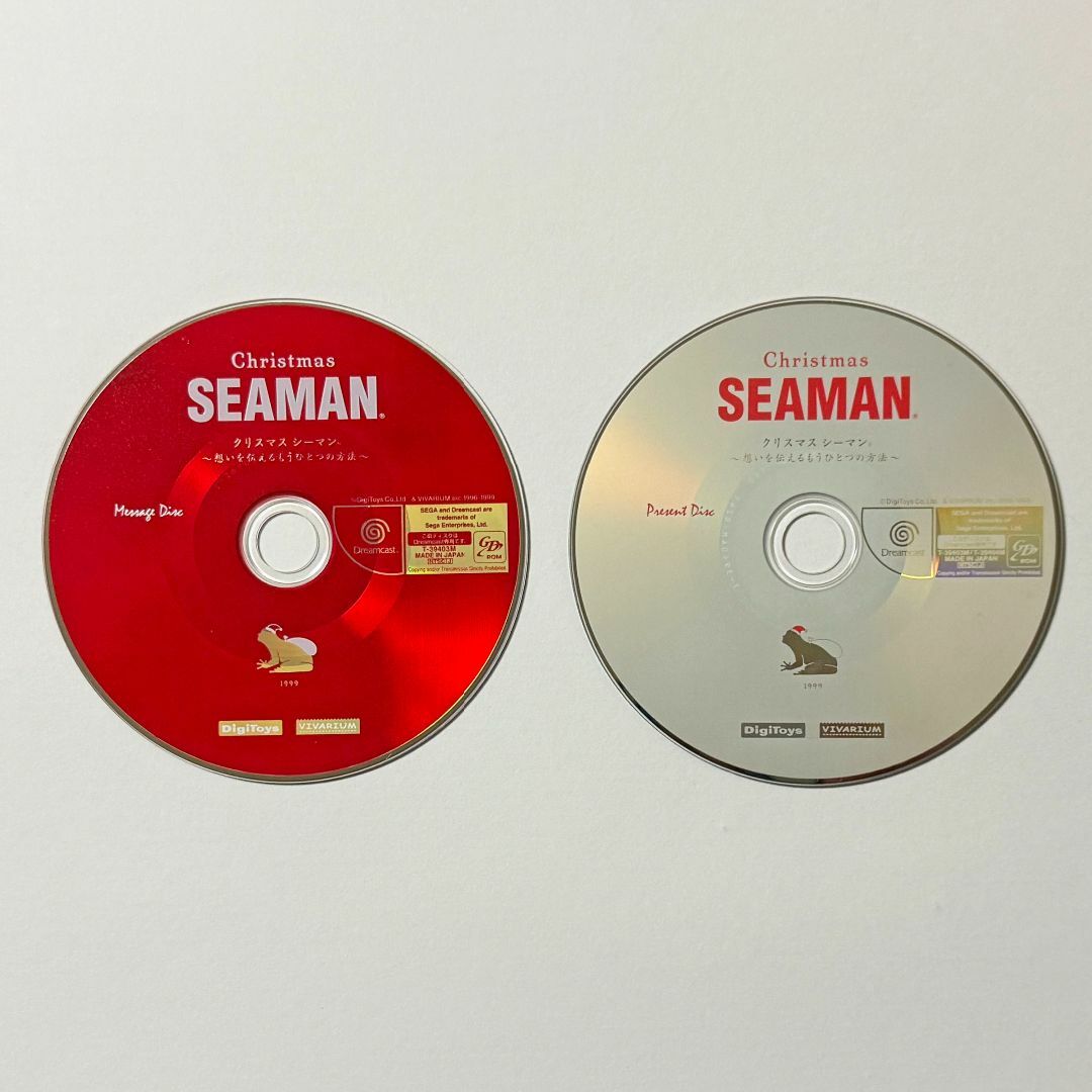 【初売り】 SEGA - ドリームキャスト クリスマスシーマン シール有 家庭用ゲームソフト