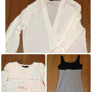 ザラ(ZARA)のhypotize様専用(3点)(ひざ丈ワンピース)