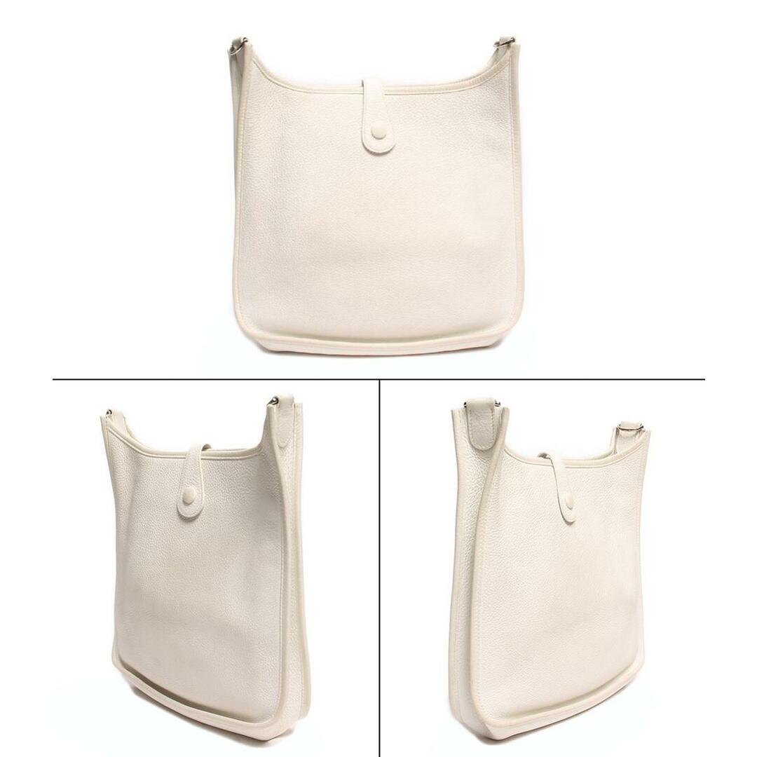エルメス レザーショルダーバッグ □L刻印 シルバー金具 エルメス レザーショルダーバッグ □L刻印 シルバー金具