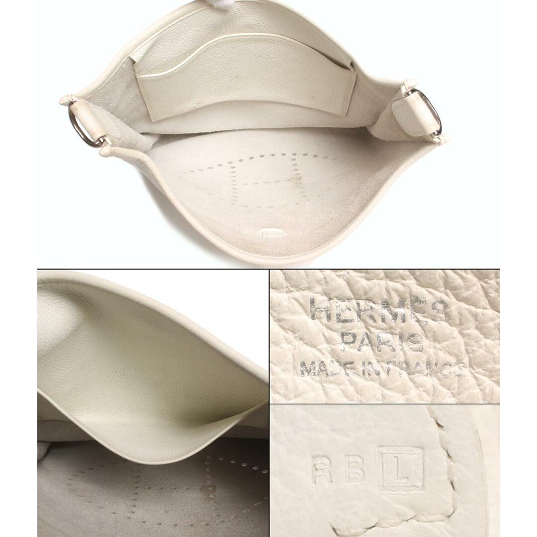 エルメス レザーショルダーバッグ □L刻印 シルバー金具 エルメス レザーショルダーバッグ □L刻印 シルバー金具