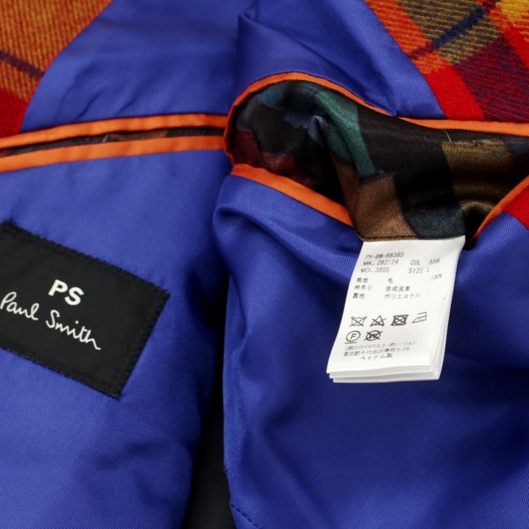 中古】ピーエス ポールスミス PS Paul Smith ウール チェック 中古】ピーエス ポールスミス PS Paul Smith ウール チェック