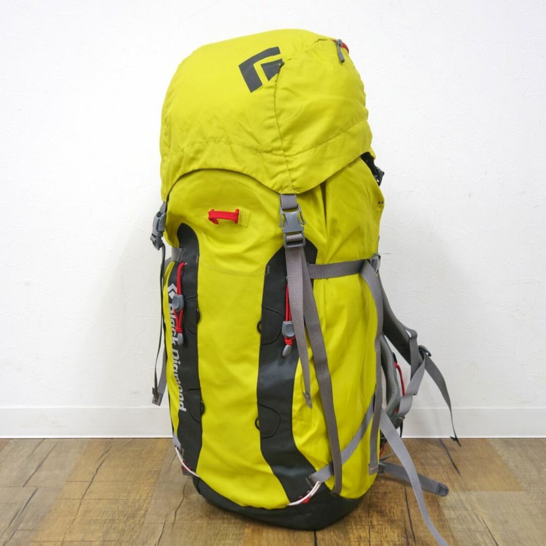 100%の保証 Black ブラックダイヤモンド 美品 Diamond バック 55L SPEED55 バックパック