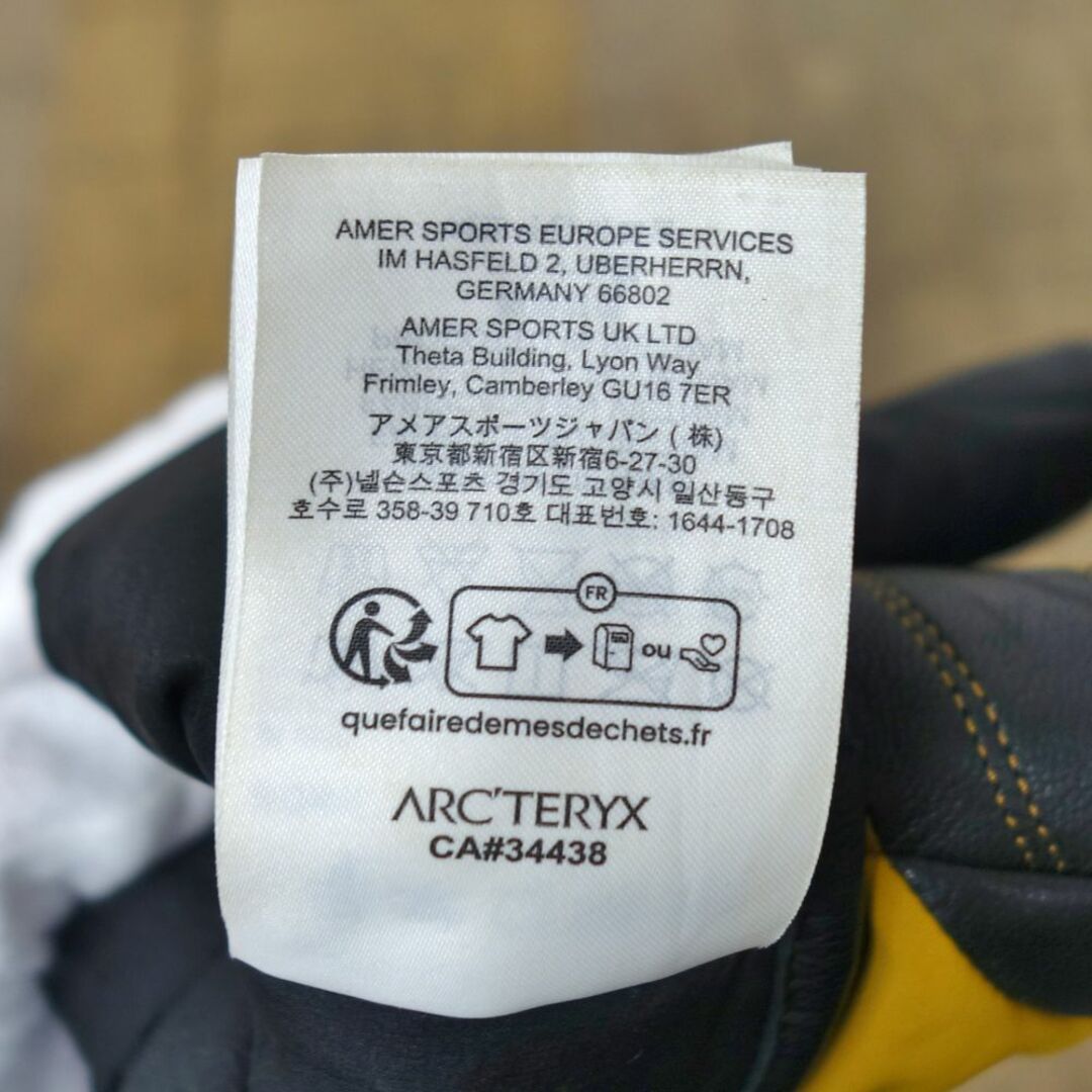 極美品 アークテリクス ARCTERYX Sabre Index Mitt セイバー 極美品 アークテリクス ARCTERYX Sabre Index Mitt セイバー