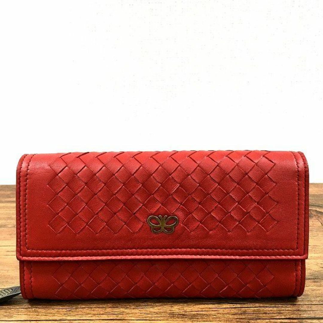 BOTTEGA VENETA - 送料込み! 極美品 BOTTEGAVENETA 長財布 蝶々 BOTTEGA VENETA - 送料込み! 極美品 BOTTEGAVENETA 長財布 蝶々