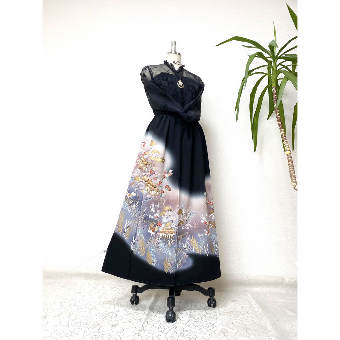 フランシュリッペ☆バスケットうさぎ丈長スカート スカート フランシュリッペ☆バスケットうさぎ丈長スカート スカート