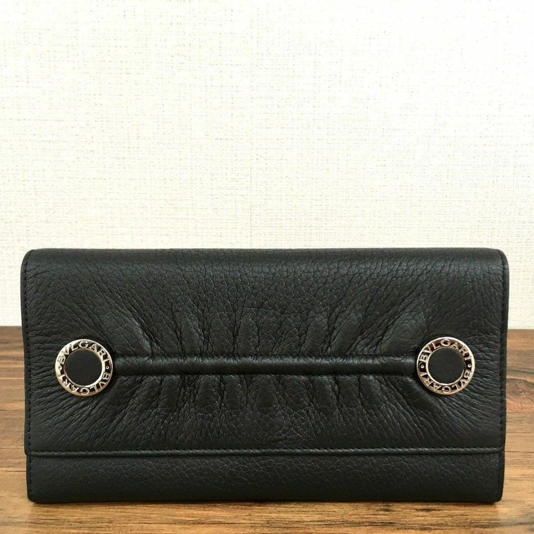 BVLGARI - 送料込み! 極美品 BVLGARI 長財布 ブラック BVLGARI - 送料込み! 極美品 BVLGARI 長財布 ブラック
