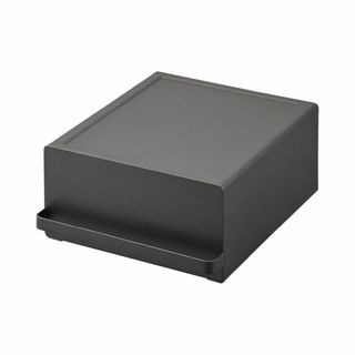 【色:ブラック_スタイル:引き出し付きキッチン家電下ラック】山崎実業(Yamaz(キッチン収納)