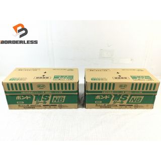 ☆未使用品 2点セット品☆ コニシ 2成分形変成シリコーン系 建築用シーリング材 MSシール ノンブリードタイプNB ボンド 4L×4セット 99491(工具)