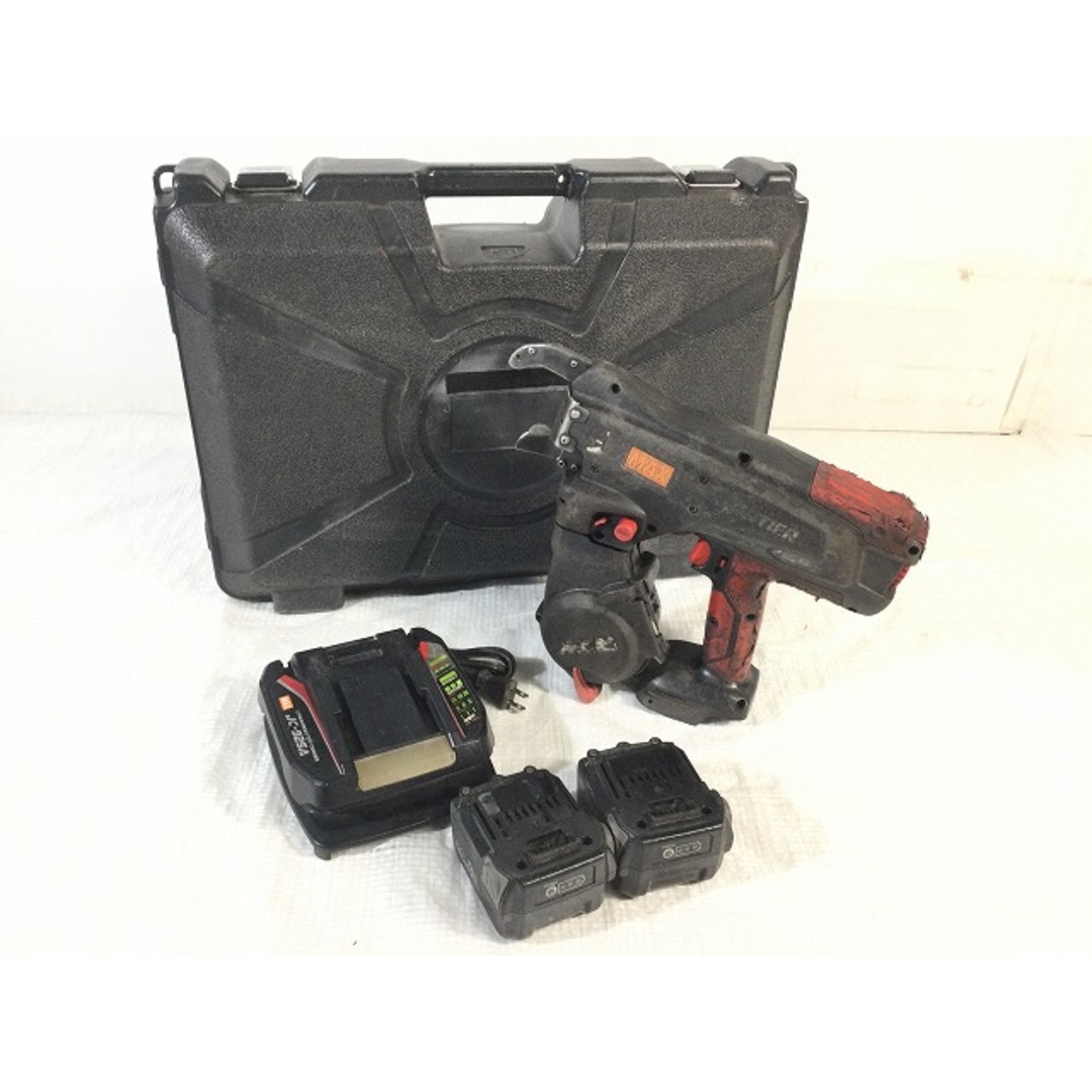 ☆品☆ MAX マックス 14.4V 鉄筋結束機 ツインタイア RB-440T ☆品☆ MAX マックス 14.4V 鉄筋結束機 ツインタイア RB-440T