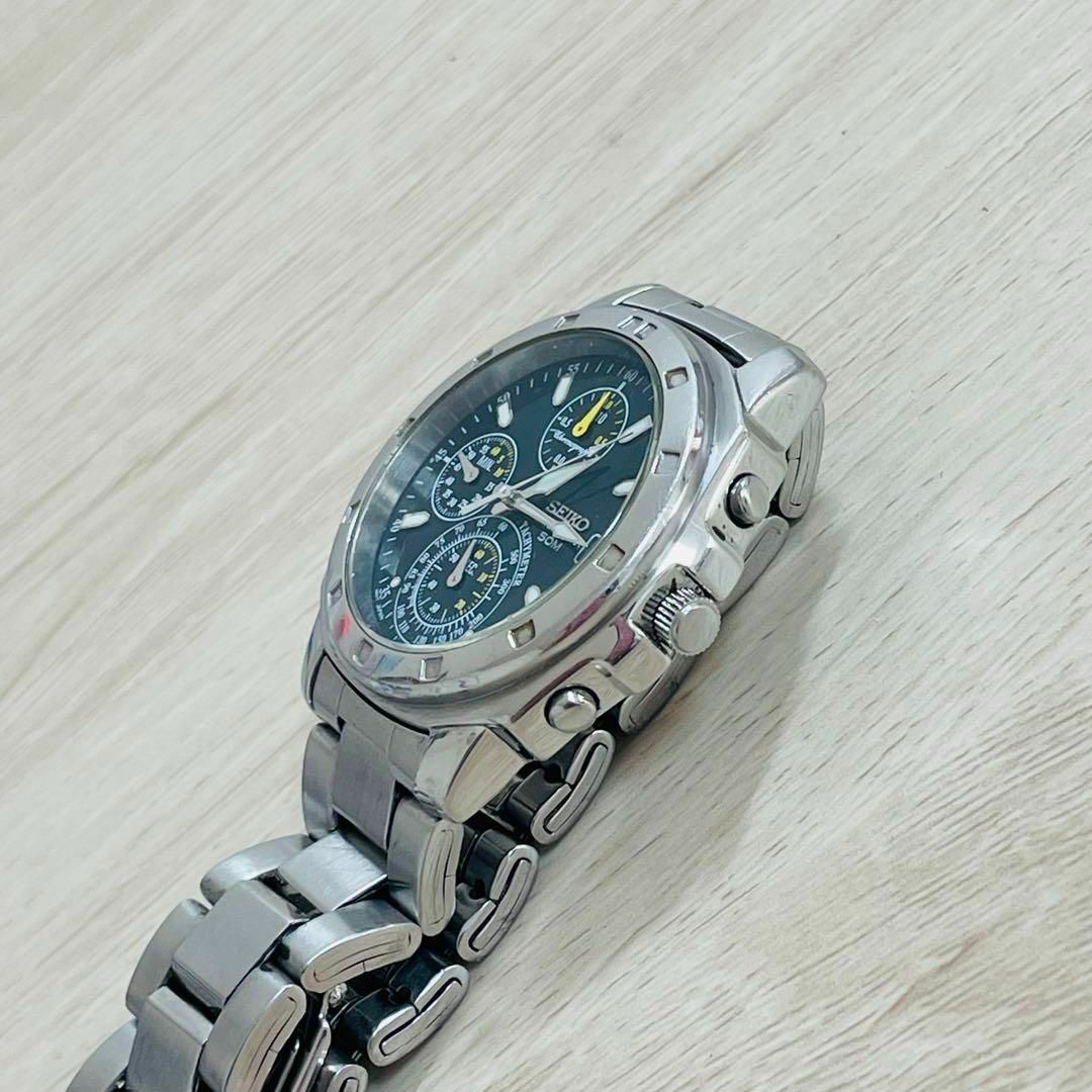 SEIKO - SEIKO セイコー クロノグラフ 5気圧防水 メンズ腕時計 SEIKO - SEIKO セイコー クロノグラフ 5気圧防水 メンズ腕時計