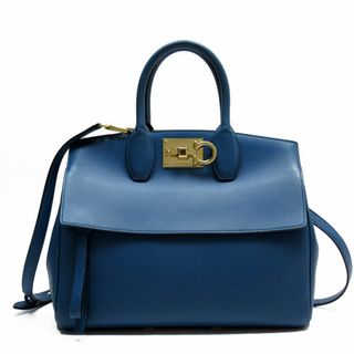 Salvatore Ferragamo(ハンドバッグ ・ ブルー・ネイビー/青色系 Salvatore Ferragamo(ハンドバッグ ・ ブルー・ネイビー/青色系