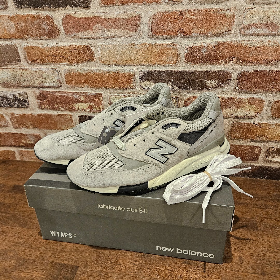 New Balance - WTAPS×New Balance☆998グレー 27.5cmダブル New Balance - WTAPS×New Balance☆998グレー 27.5cmダブル