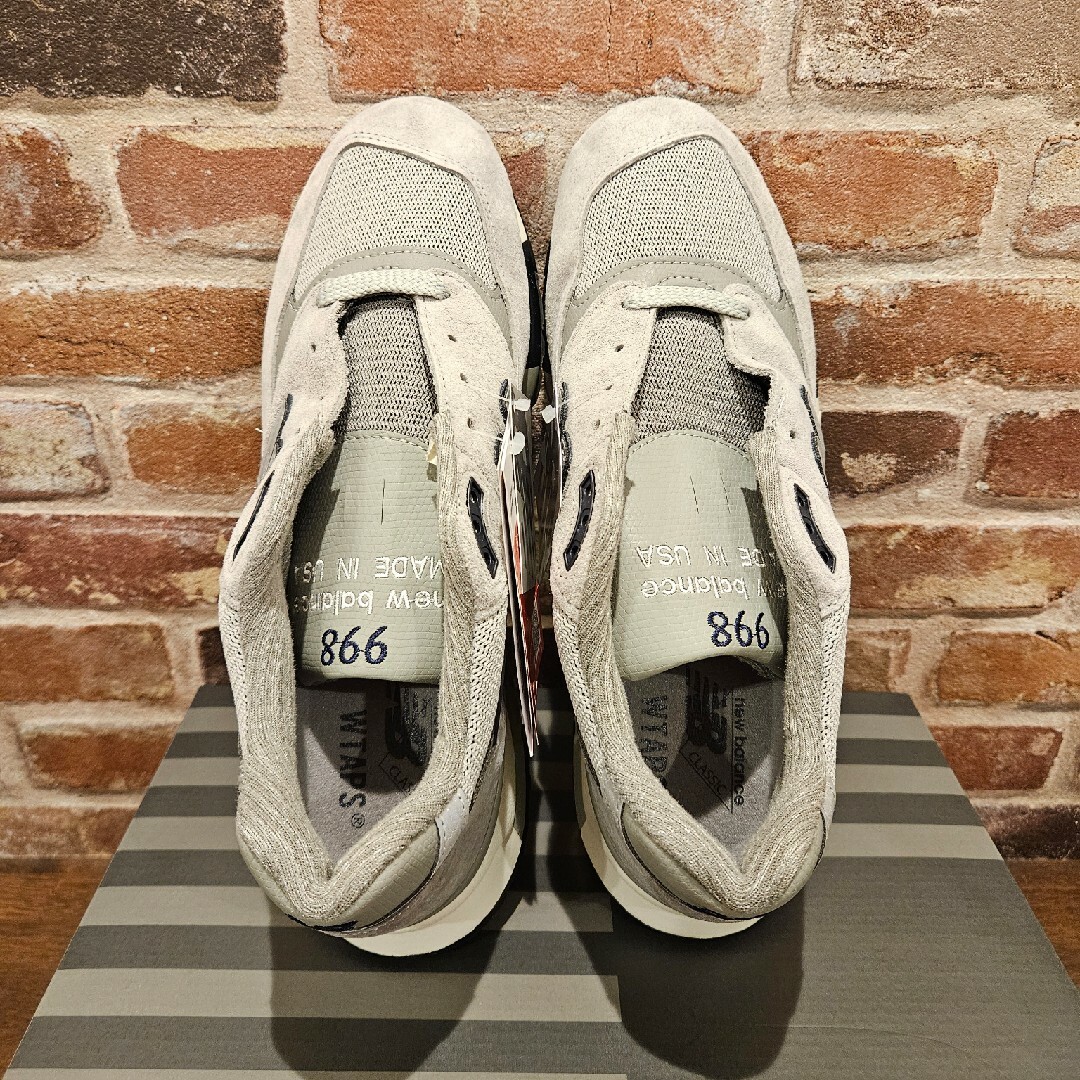 New Balance - WTAPS×New Balance☆998グレー 27.5cmダブル New Balance - WTAPS×New Balance☆998グレー 27.5cmダブル