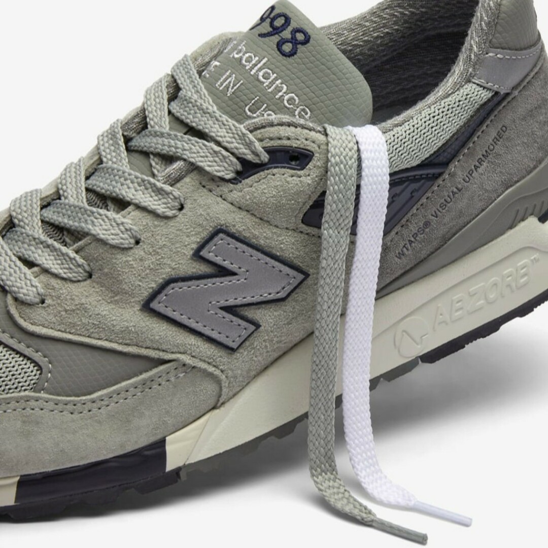 New Balance - WTAPS×New Balance☆998グレー 27.5cmダブル New Balance - WTAPS×New Balance☆998グレー 27.5cmダブル