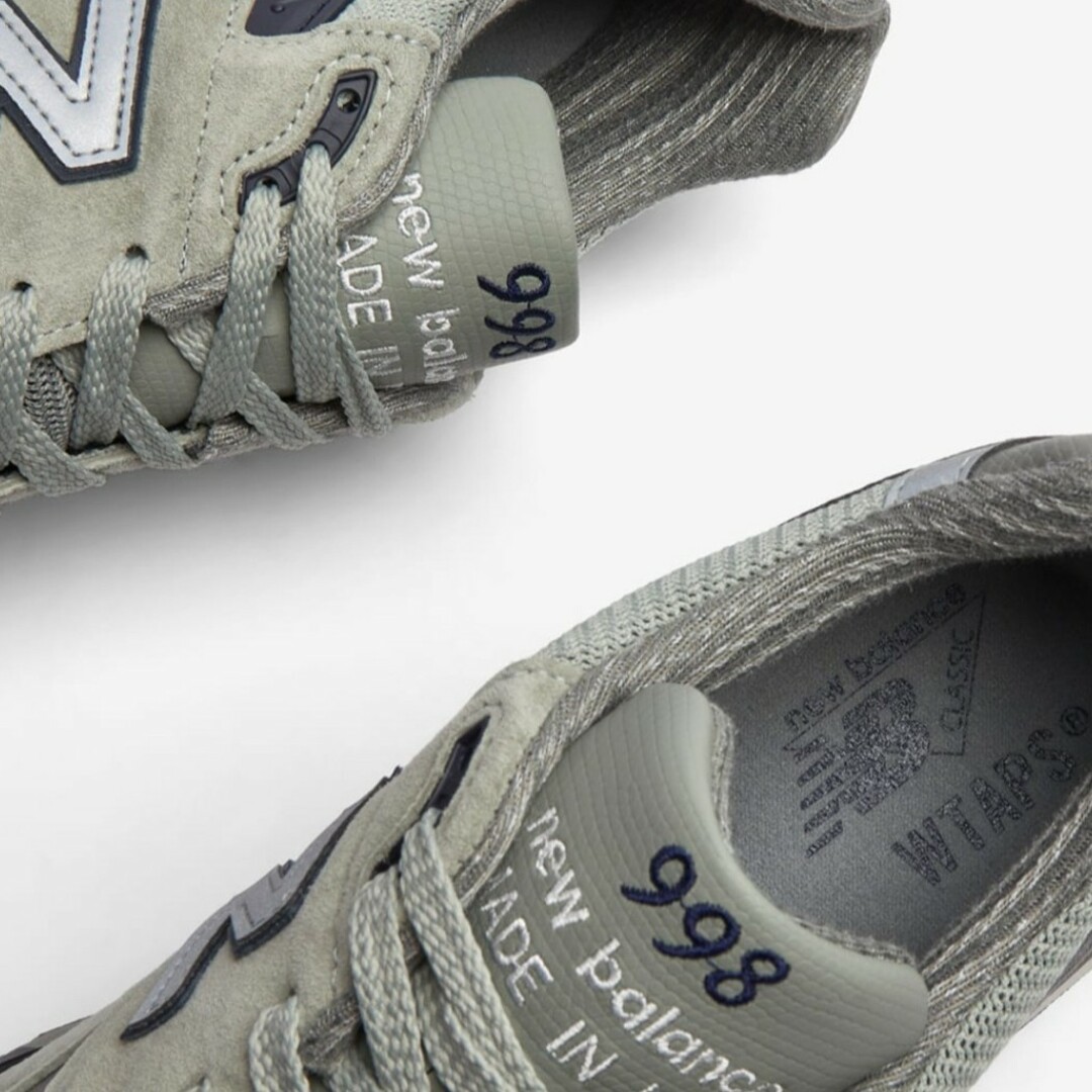 New Balance - WTAPS×New Balance☆998グレー 27.5cmダブル New Balance - WTAPS×New Balance☆998グレー 27.5cmダブル