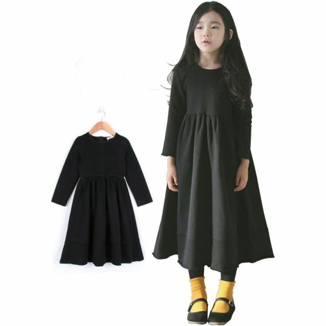 ❤セール❤ 女児ワンピース キッズ 法事 冠婚葬祭 ワンピース 子供 140cm