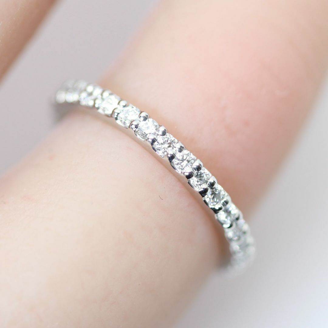 ete - エテ プラチナ ダイヤ ハーフエタニティ 0.27ct リング ete - エテ プラチナ ダイヤ ハーフエタニティ 0.27ct リング