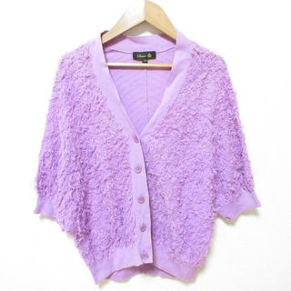 Drawer - 美品 Drawer ドゥロワー 半袖 14Gフリンジクルーネック Drawer - 美品 Drawer ドゥロワー 半袖 14Gフリンジクルーネック