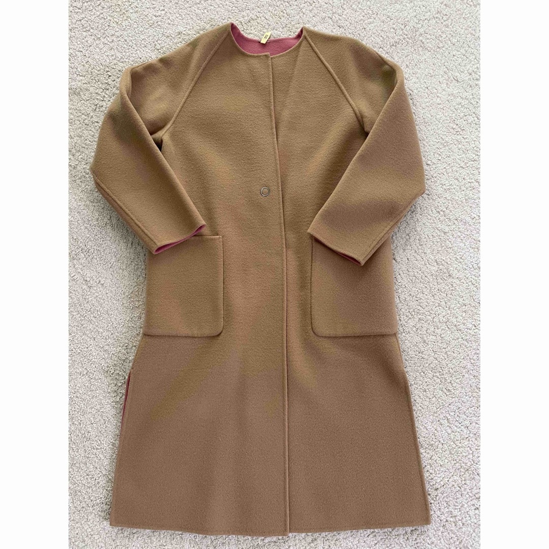 美品Demi-Luxe BEAMS リバーシブルコート36 美品Demi-Luxe BEAMS リバーシブルコート36