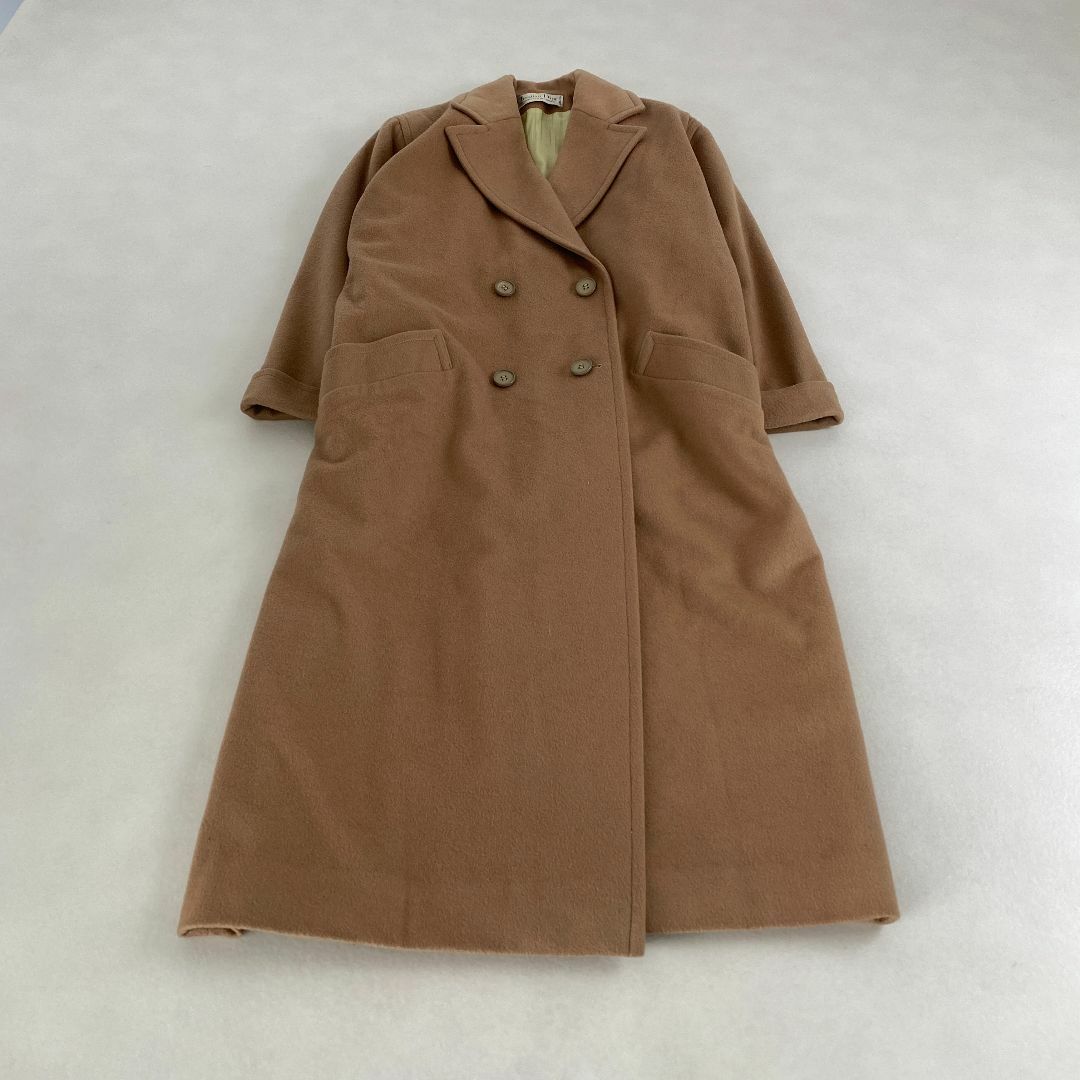 クリスチャンディオール ロングコート ヴィンテージ カシミヤ クリスチャンディオール ロングコート ヴィンテージ カシミヤ