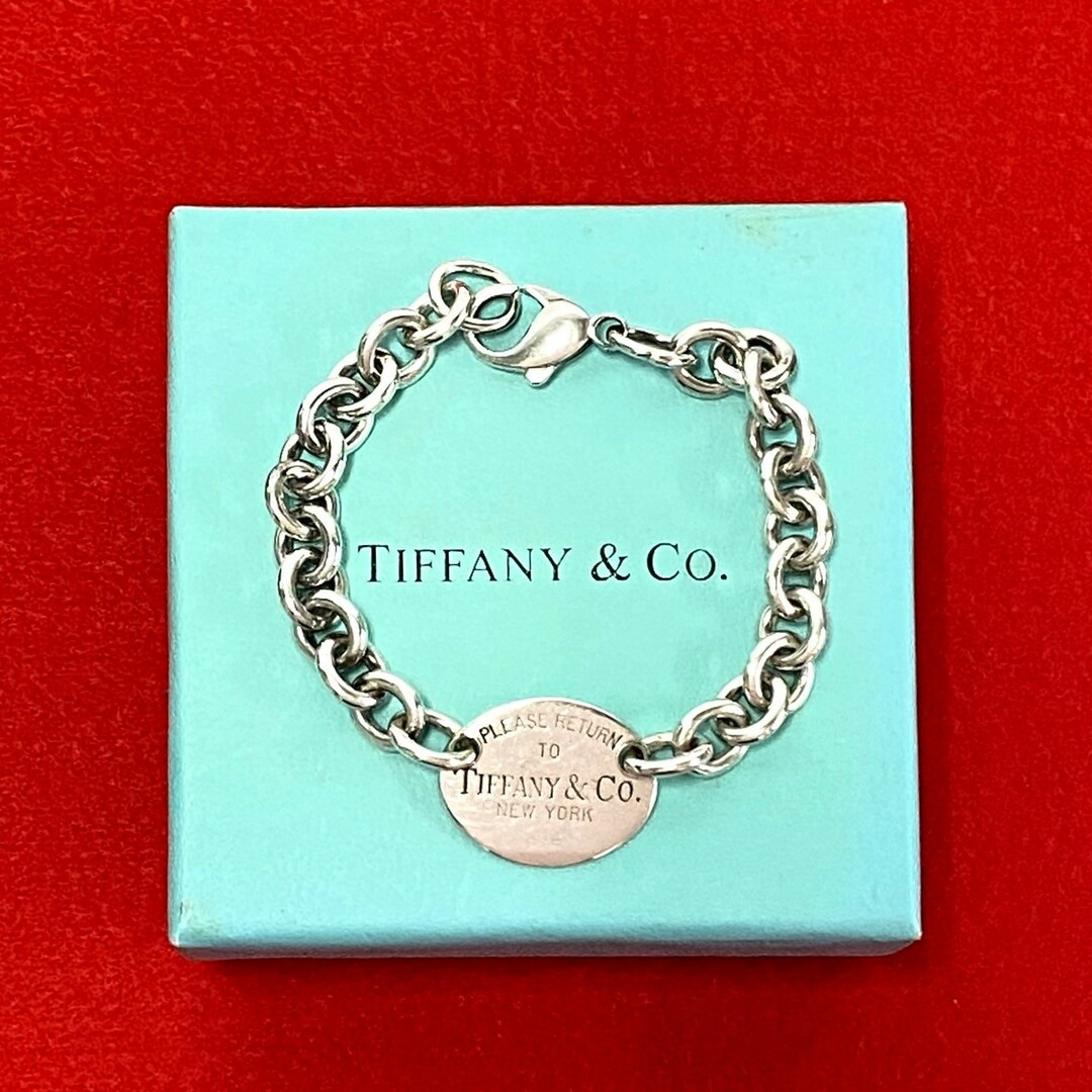 極 美品 TIFFANY&Co. ティファニー リターントゥ オーバル 極 美品 TIFFANY&Co. ティファニー リターントゥ オーバル
