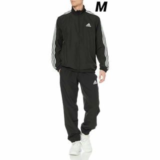 アディダス ジャージ上下セット 3ストライプス ウーブントラック Mサイズ(ノーカラージャケット)