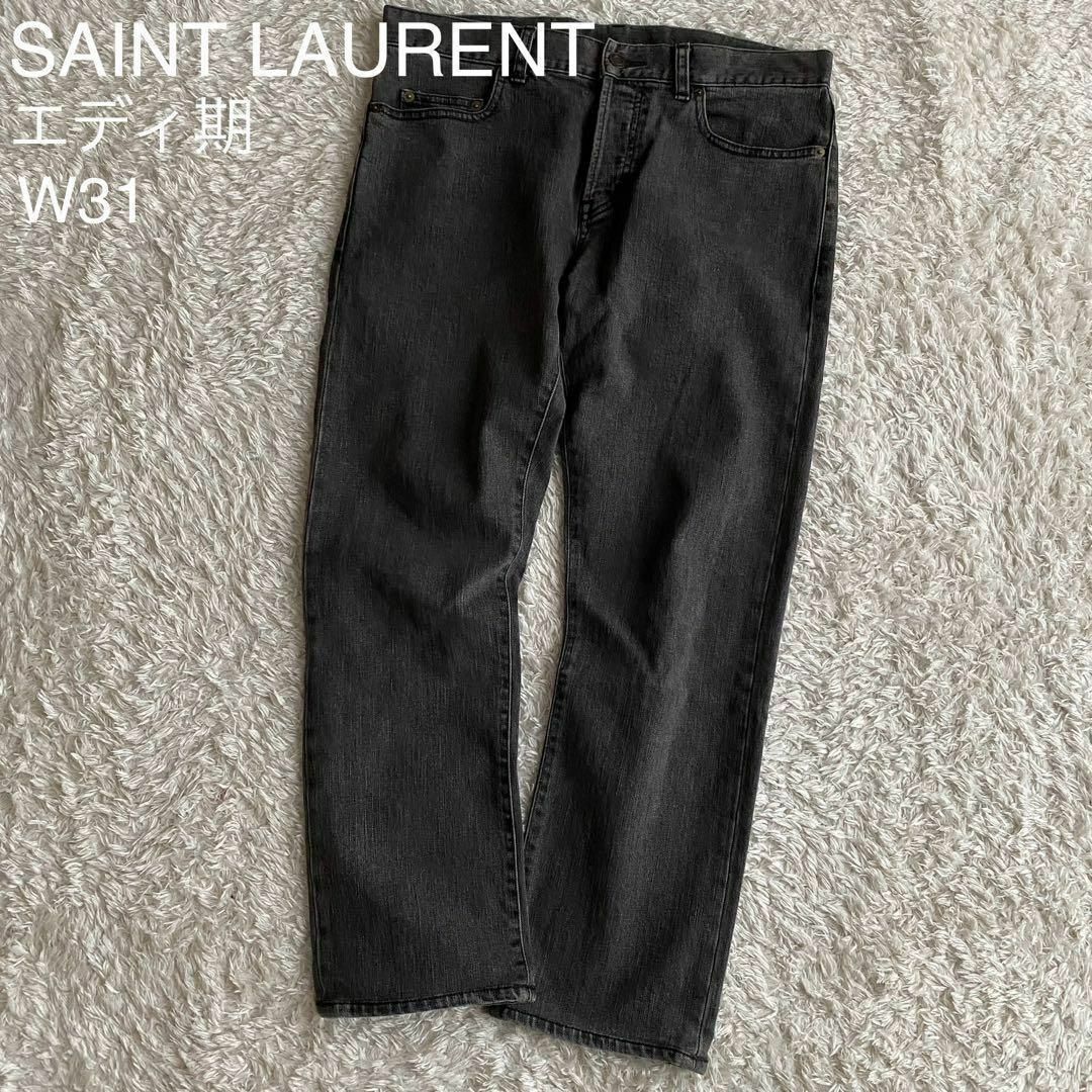 SAINT LAURENT - 14AW SAINT LAURENT ブラックデニム エディ初期 SAINT LAURENT - 14AW SAINT LAURENT ブラックデニム エディ初期