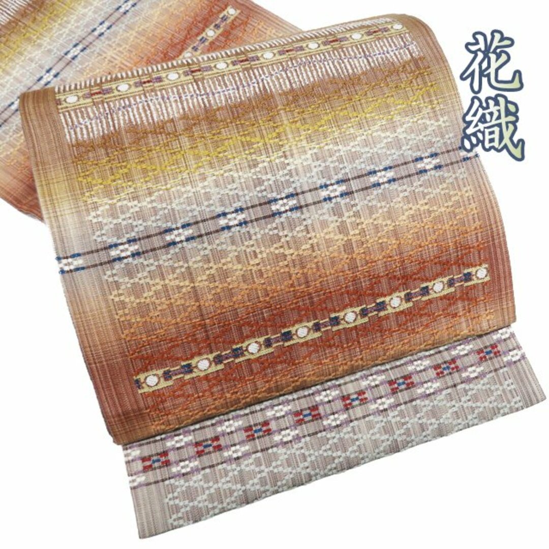 正絹 金糸入り四季花織 袋帯 (正絹着物|着物/きものと帯の山善 正絹 金糸入り四季花織 袋帯 (正絹着物|着物/きものと帯の山善