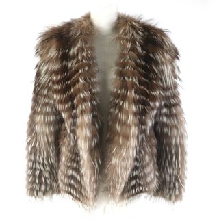 MARNI マルニ 05AW リボン装飾ハラコレザーノーカラージャケット