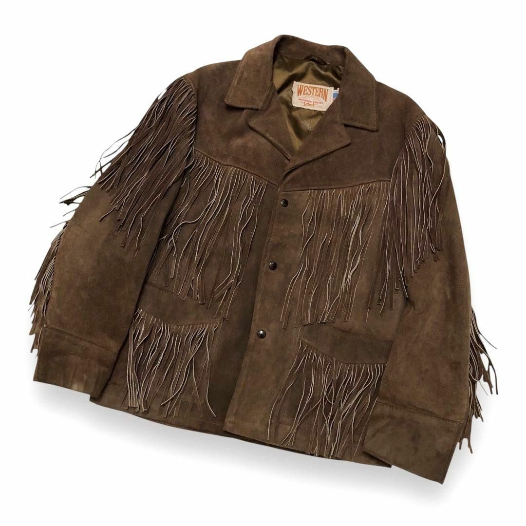 ☆Schott☆ショット スエードレザーフリンジウエスタン ☆Schott☆ショット スエードレザーフリンジウエスタン