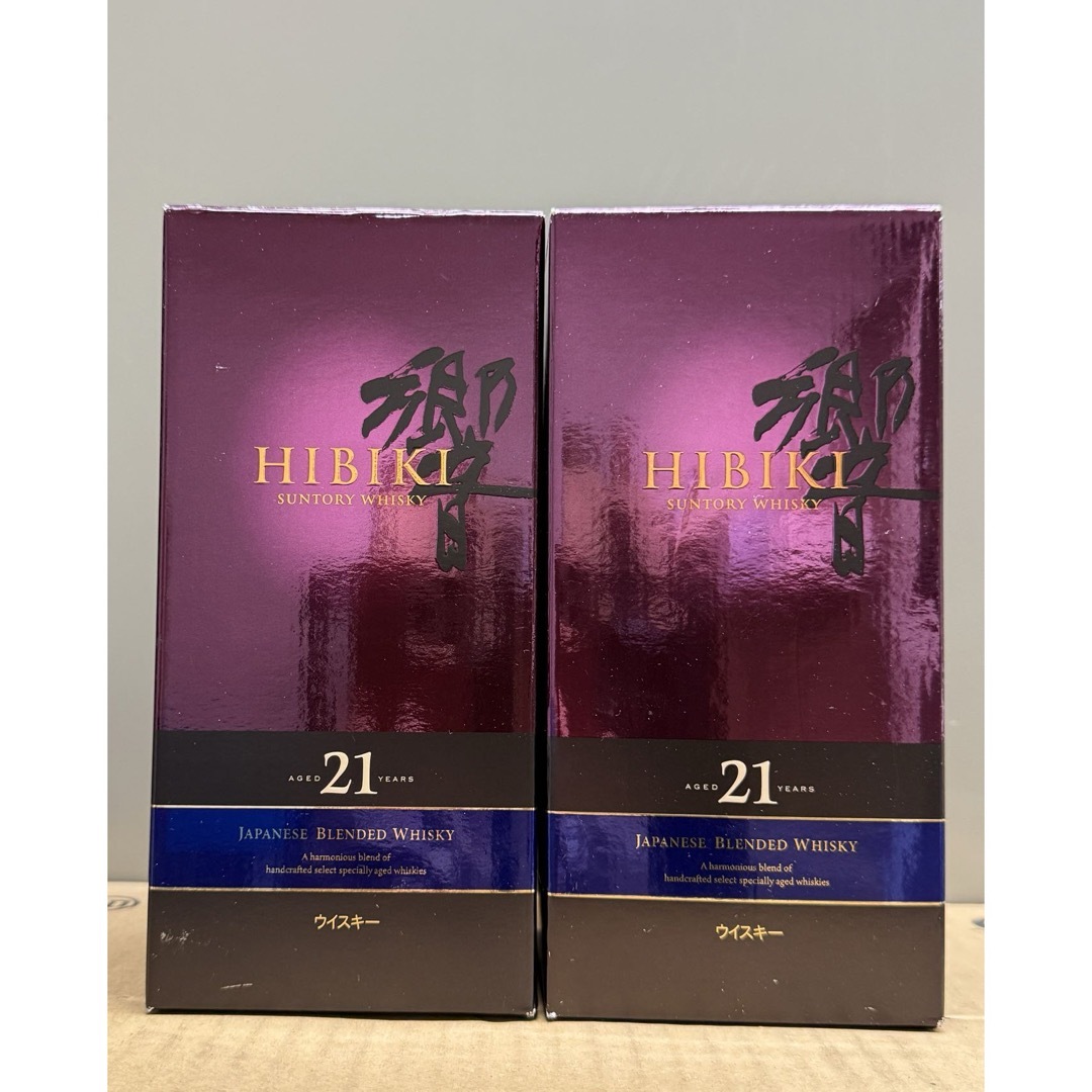 2本サントリー 響21年 HIBIKI 700ml 43% 未開詮 古酒 酒 2本サントリー 響21年 HIBIKI 700ml 43% 未開詮 古酒 酒