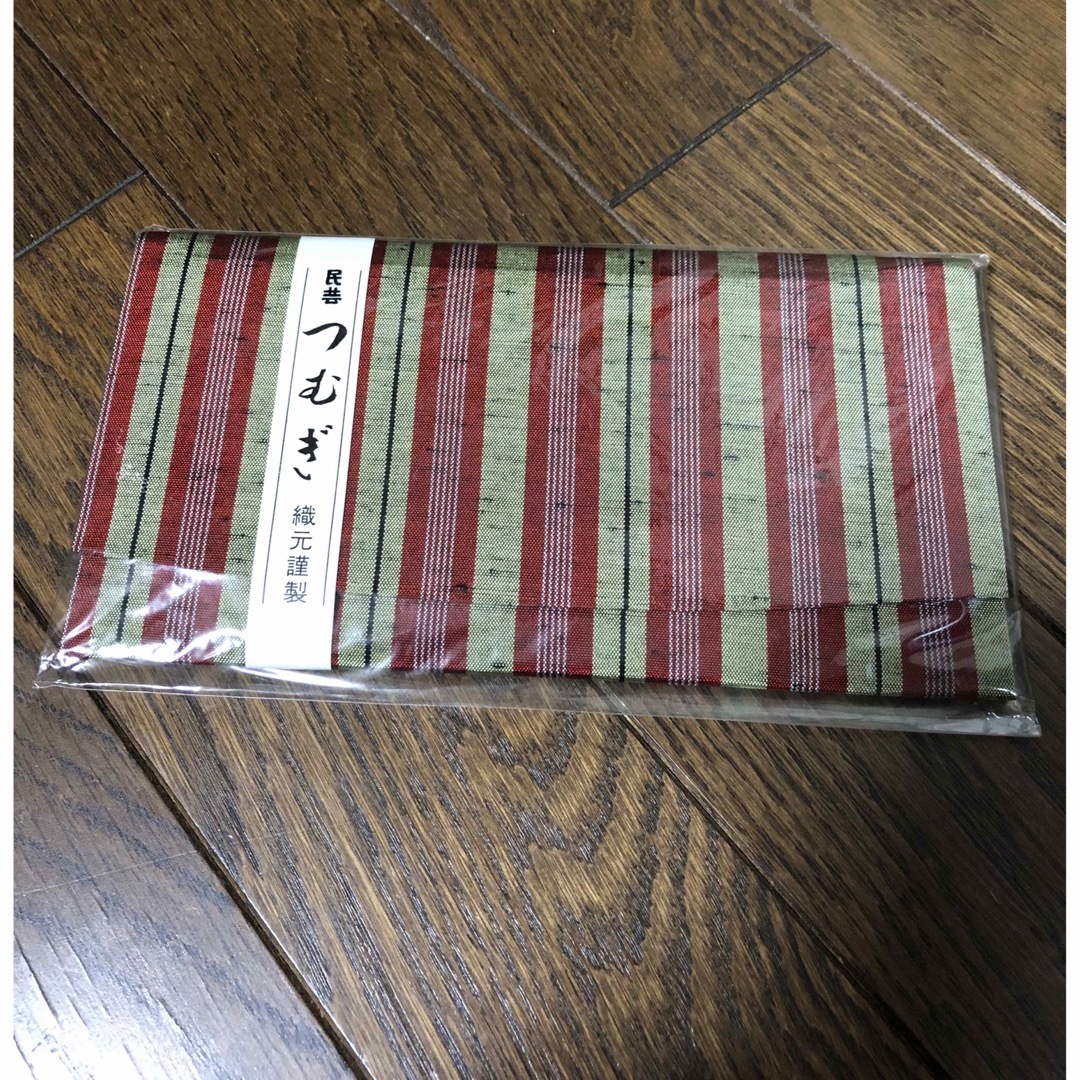 新品　民芸　つむぎ　織元謹製 レディースのファッション小物(財布)の商品写真