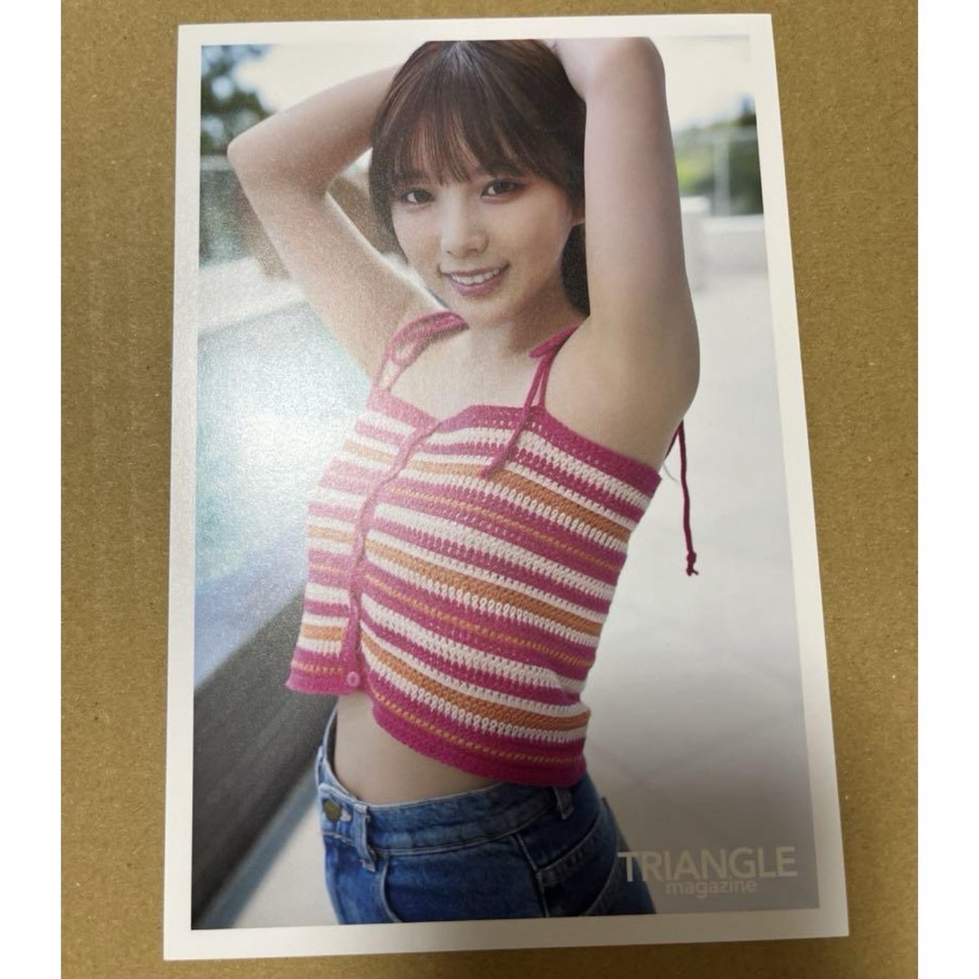 TRIANGLE magazine 03 与田祐希 紀伊国屋 ポストカード エンタメ/ホビーのタレントグッズ(アイドルグッズ)の商品写真