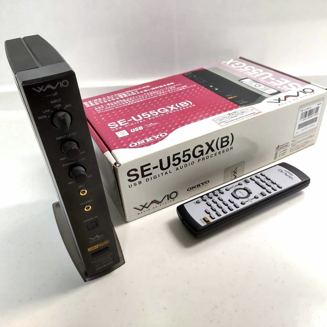 オンキョー WAVIO SE-U55GX (B)/USBデジタルオーディオプロセ オンキョー WAVIO SE-U55GX (B)/USBデジタルオーディオプロセ