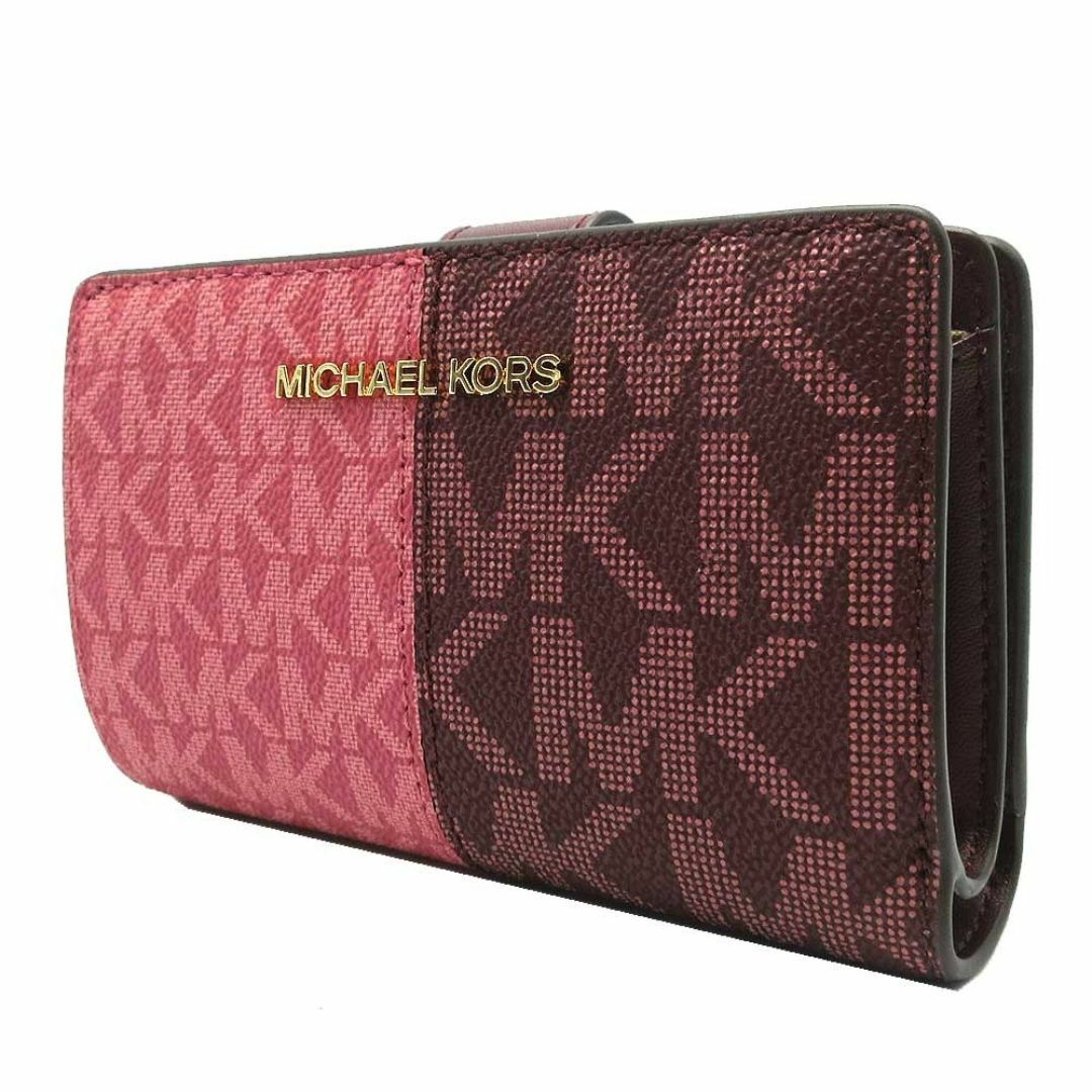新品】マイケルコース 財布 二つ折り財布 MICHAEL KORS ジェット 新品】マイケルコース 財布 二つ折り財布 MICHAEL KORS ジェット