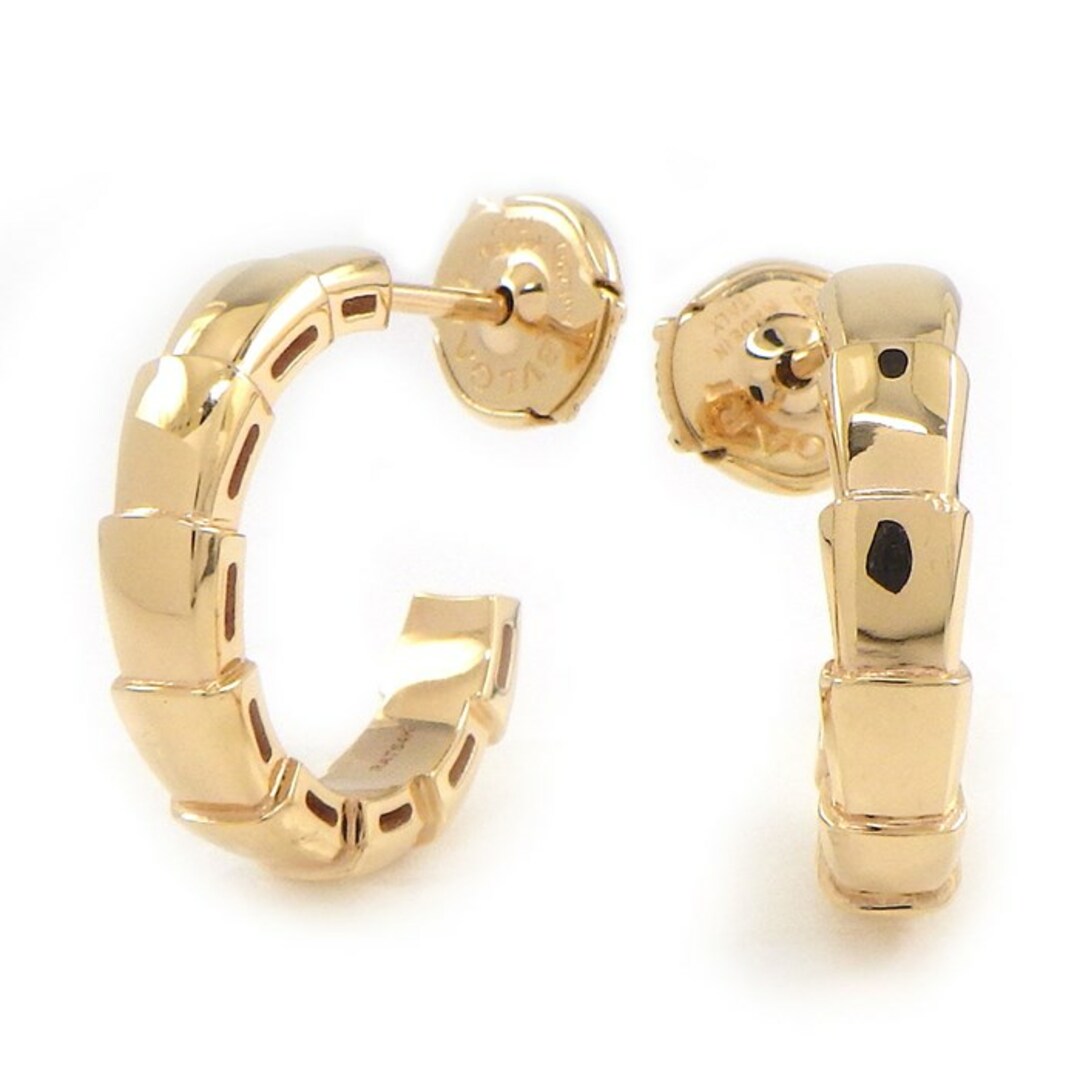 BVLGARI - ブルガリ BVLGARI フープ ピアス セルペンティ K18PG BVLGARI - ブルガリ BVLGARI フープ ピアス セルペンティ K18PG