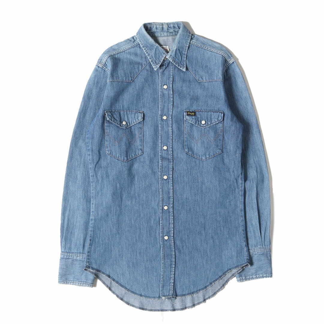 Wrangler - Wrangler ラングラー シャツ サイズ:14 1/2×33 70s Wrangler - Wrangler ラングラー シャツ サイズ:14 1/2×33 70s