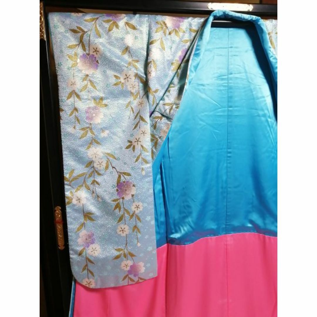 45 豪華絢爛 色打掛 ヒヨク仕立 【中古】 45 豪華絢爛 色打掛 ヒヨク仕立 【中古】