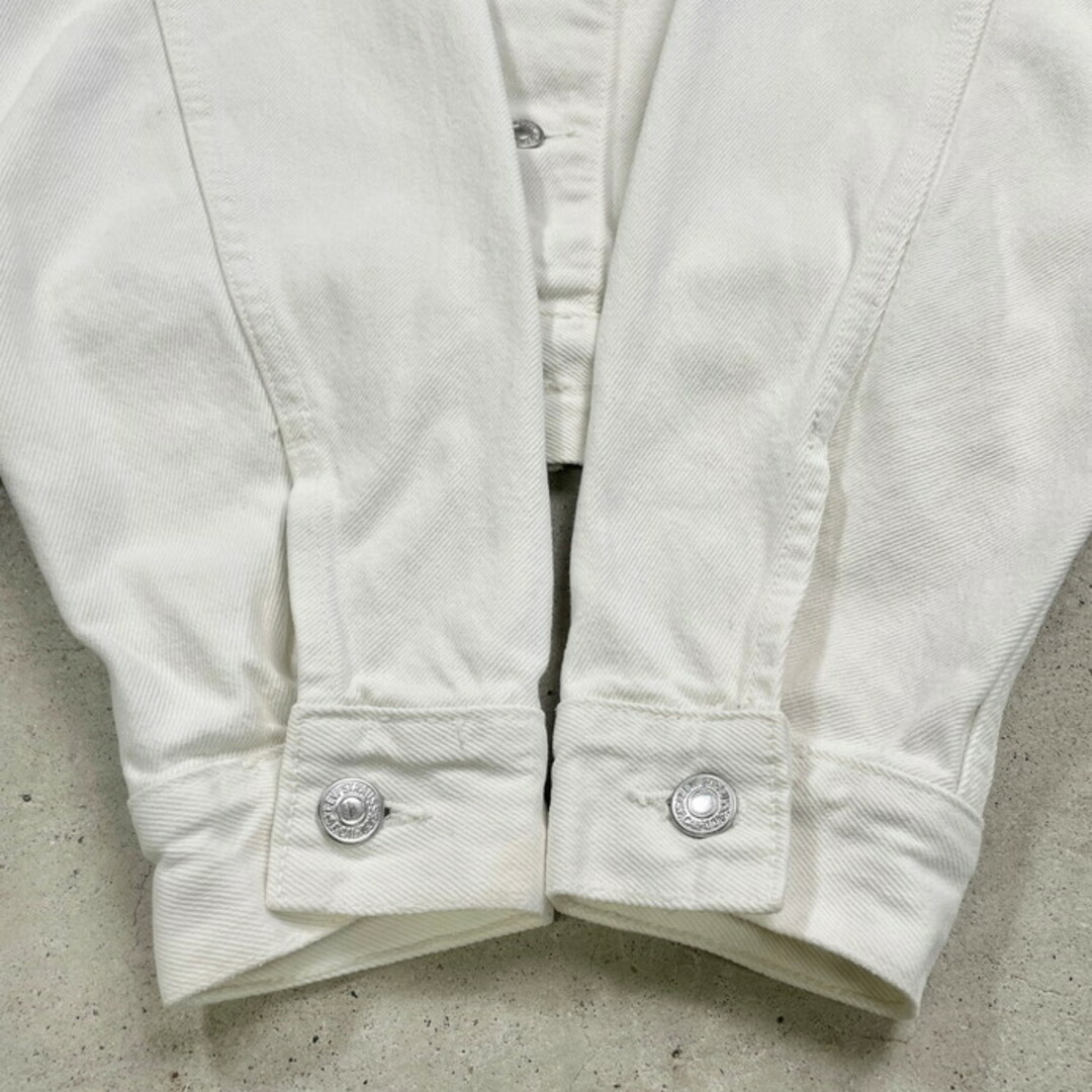90年代 イタリア製 Levi´s ユーロリーバイス 70500 02 ホワイト 90年代 イタリア製 Levi´s ユーロリーバイス 70500 02 ホワイト