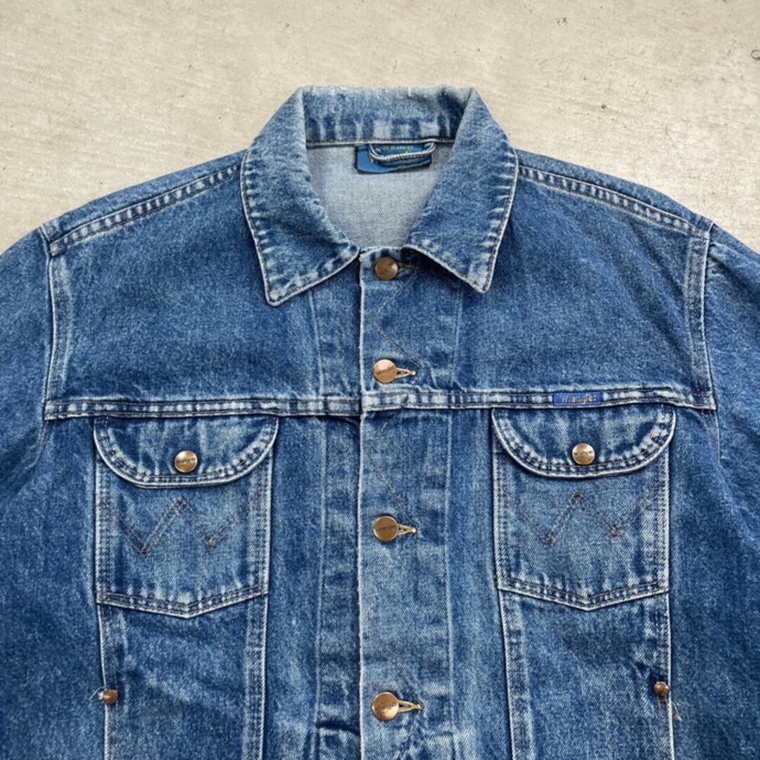 Wrangler - 80年代 Wrangler ラングラー デニムジャケット Wrangler - 80年代 Wrangler ラングラー デニムジャケット