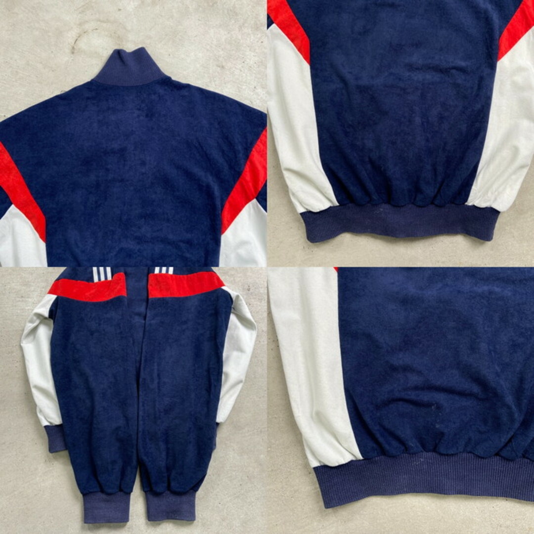 70年代 フランス製 adidas アディダス ベロアジャージ トラック 70年代 フランス製 adidas アディダス ベロアジャージ トラック