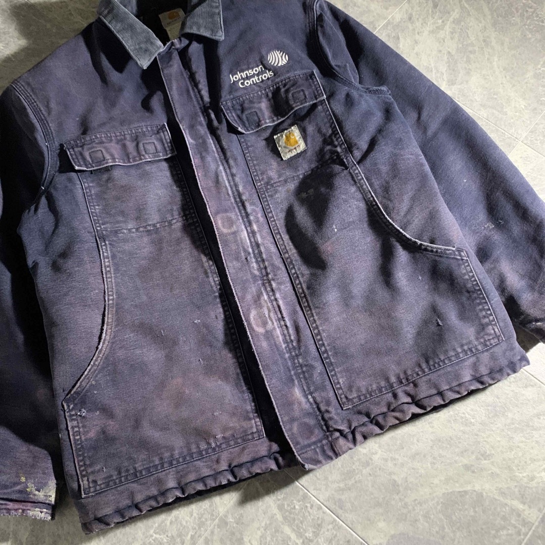 Carhartt Traditional Jacket ナス紺 USA製 Carhartt Traditional Jacket ナス紺 USA製