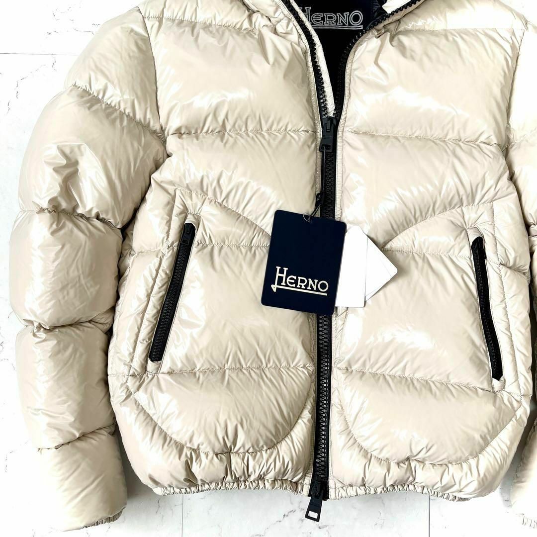 25466円 HERNO - 未使用品HERNO ヘルノ XL肩ロゴグロッシー 25466円 HERNO - 未使用品HERNO ヘルノ XL肩ロゴグロッシー