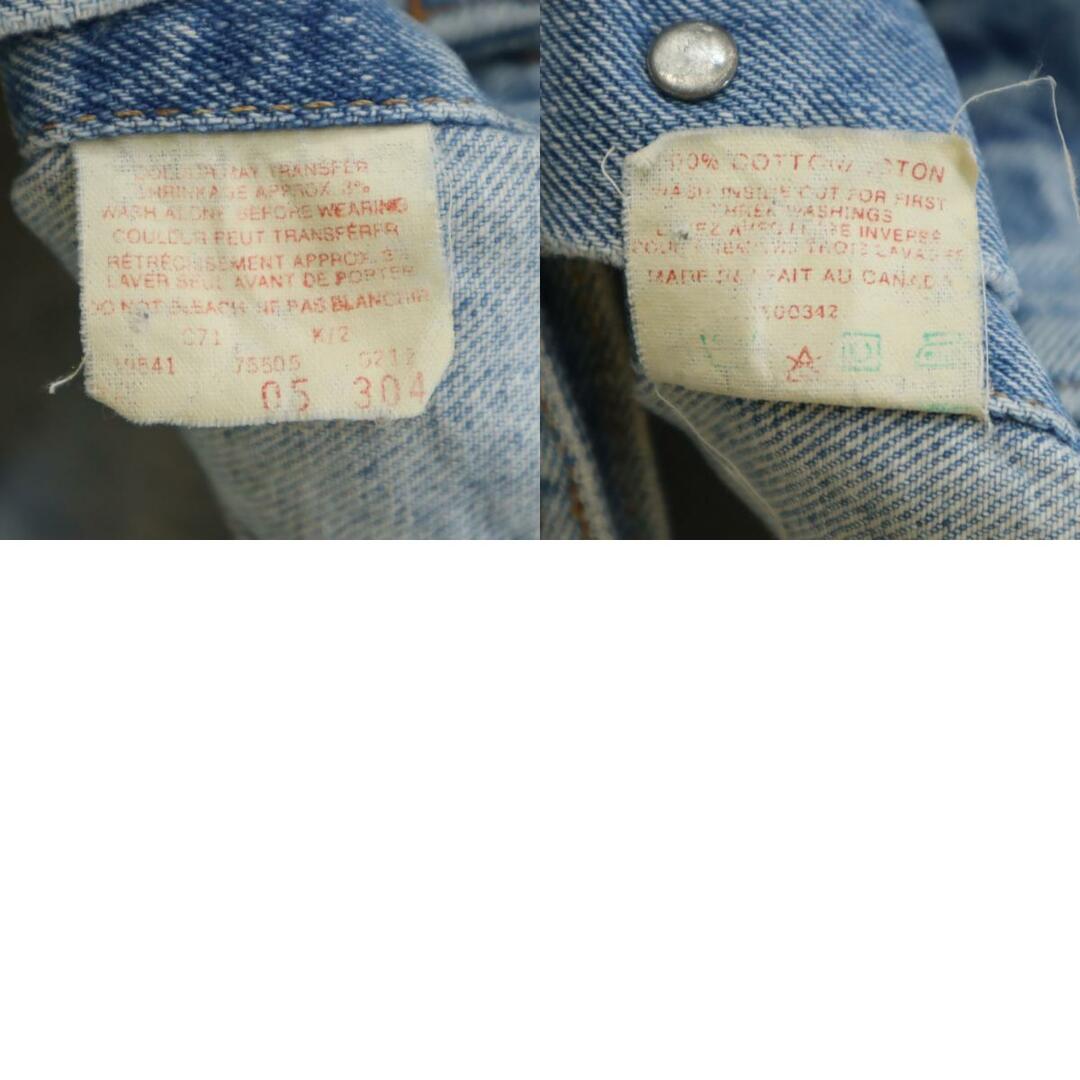 リーバイス 80s 90s カナダ製 オレンジタブ オールド デニム リーバイス 80s 90s カナダ製 オレンジタブ オールド デニム