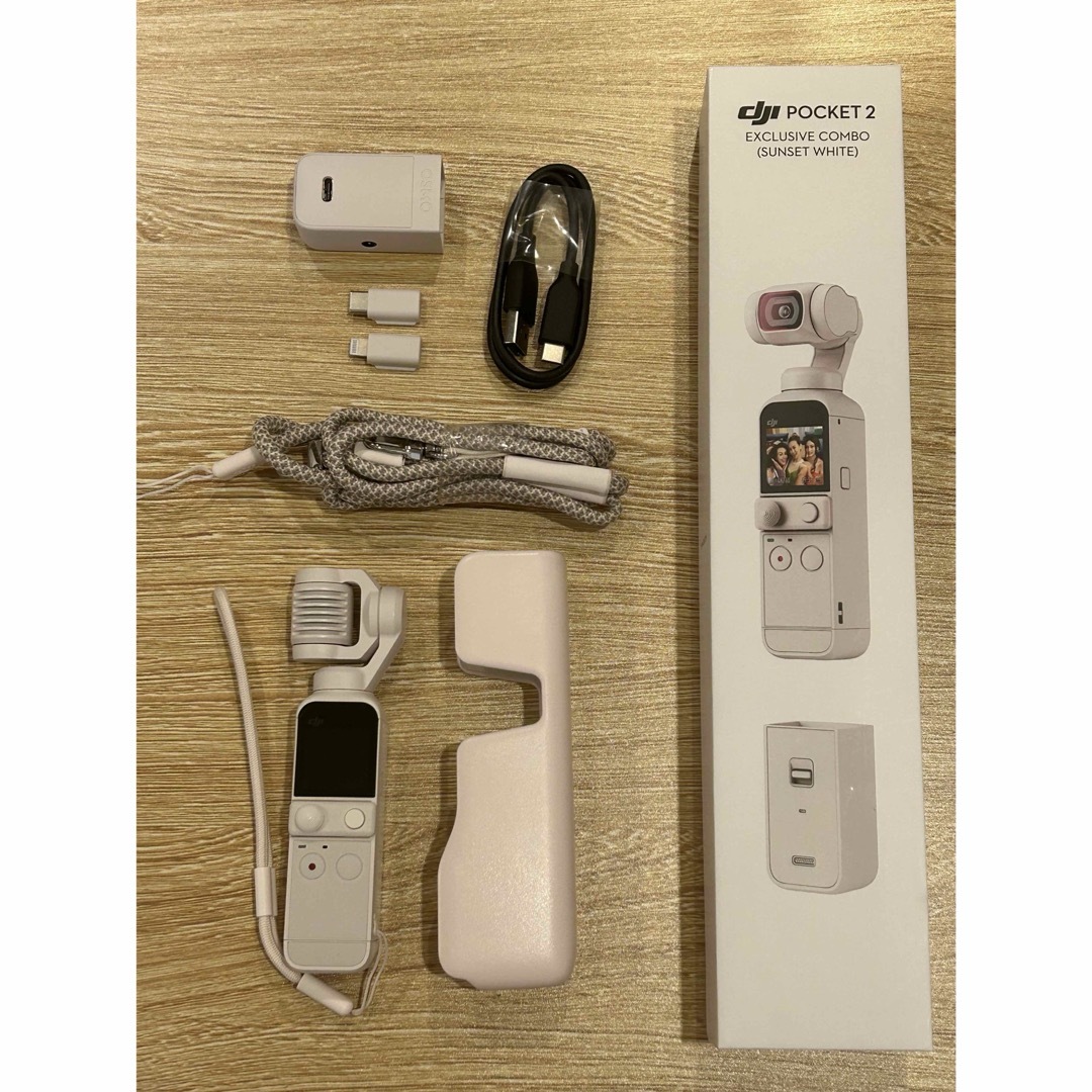DJI Pocket 2 combo 限定コンボ サンセット ホワイト DJI Pocket 2 combo 限定コンボ サンセット ホワイト