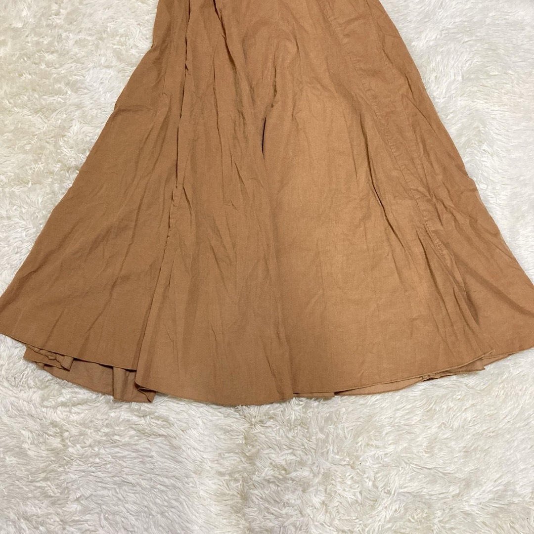 Ron Herman(ロンハーマン)の未使用　ロンハーマン　別注CP SHADES Lily Skirt  ブラウン レディースのスカート(ロングスカート)の商品写真