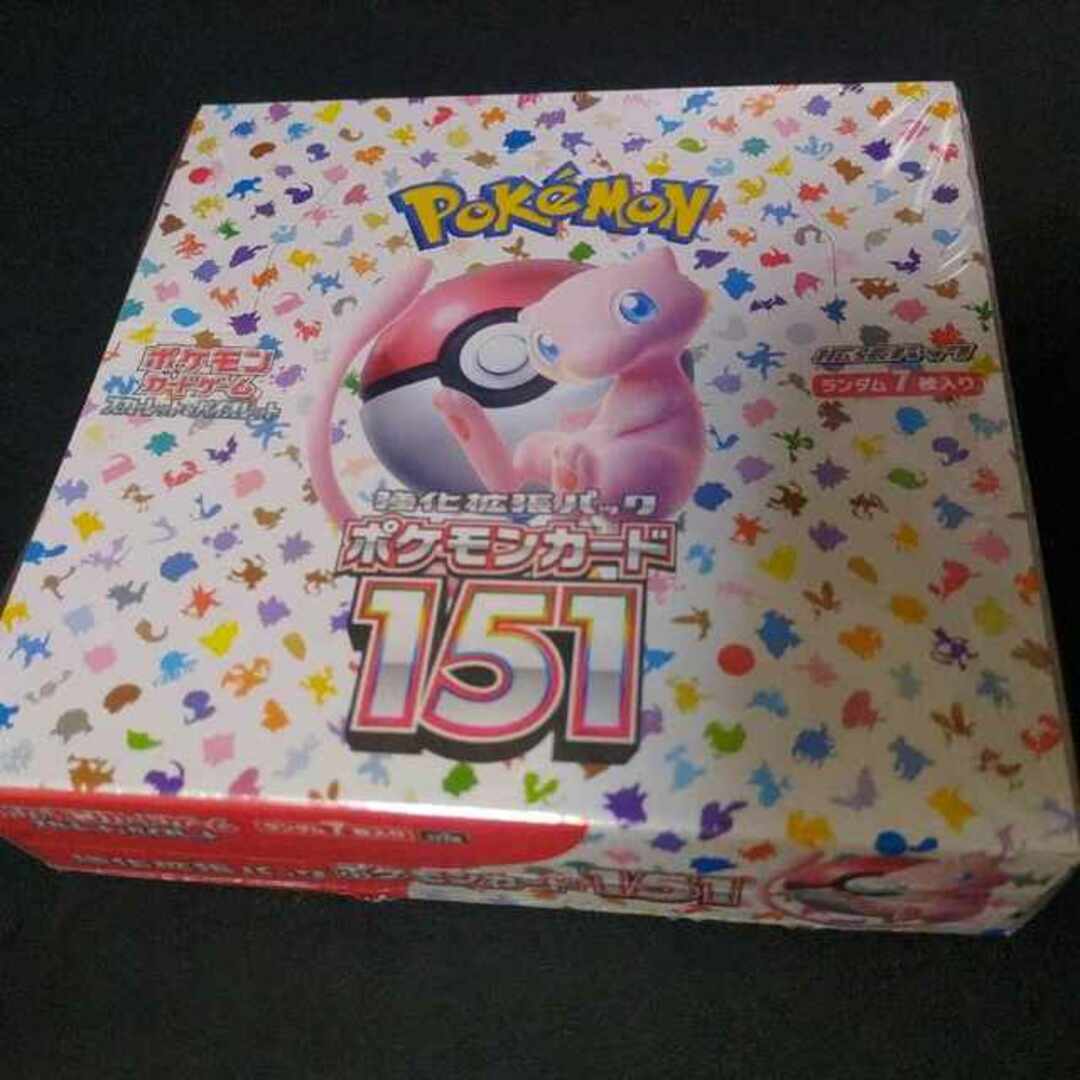 ポケモン - シュリンク付き『ポケモンカード151』1BOX 7BOX