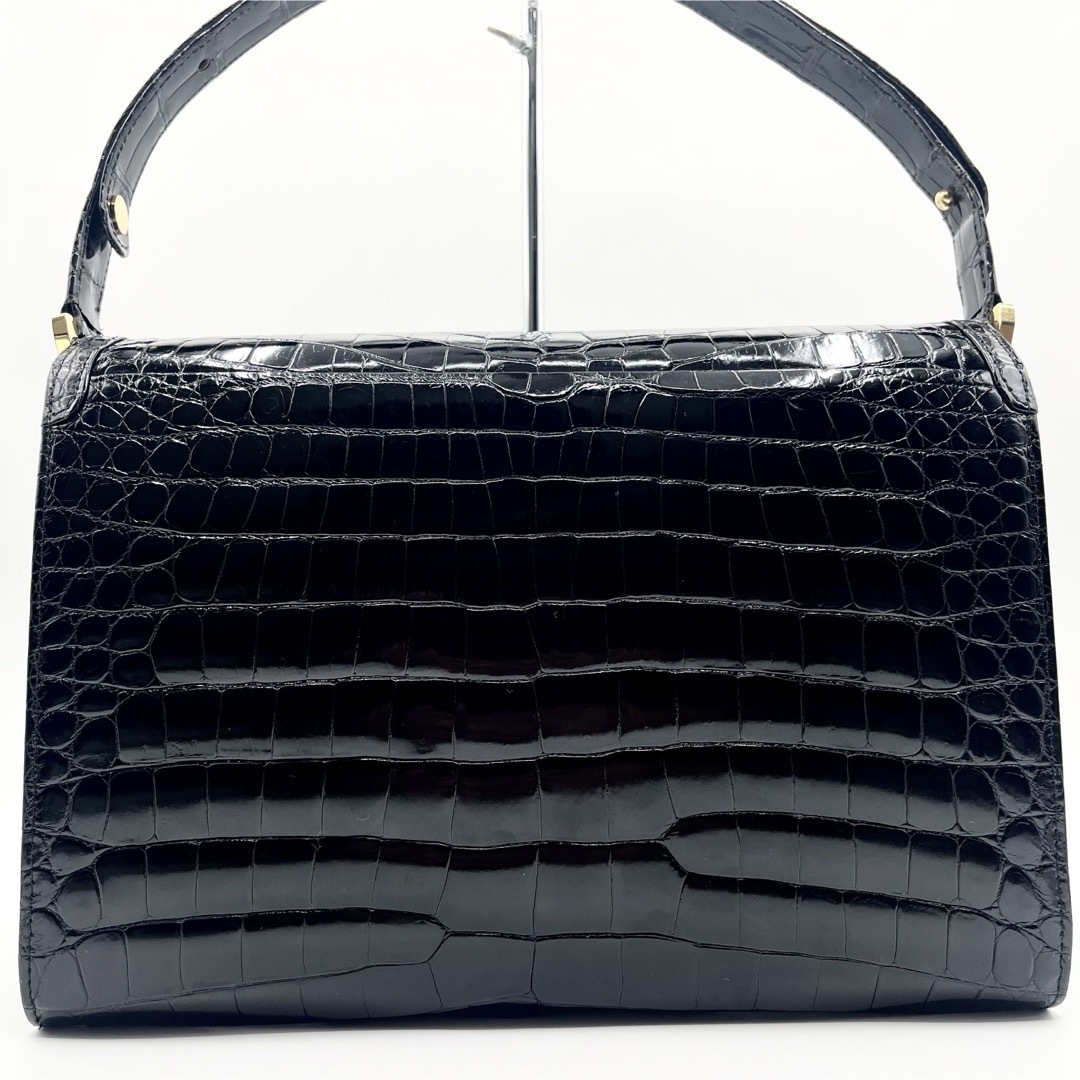 COMTESSE - 良品 コンテス ハンドバッグ 本クロコ ワン COMTESSE - 良品 コンテス ハンドバッグ 本クロコ ワン
