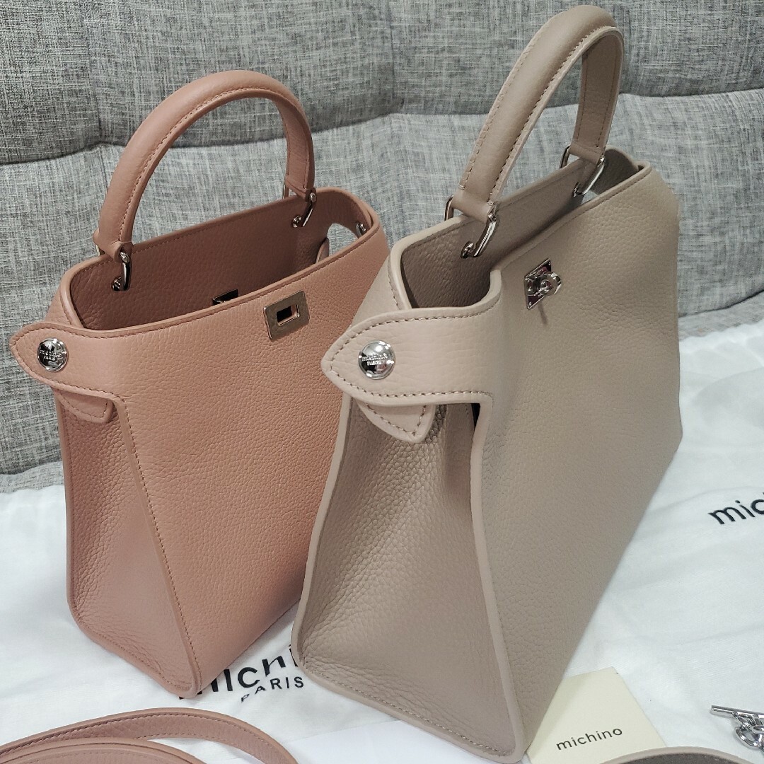 新品未使用 michinoparis ミチノパリ ルテススモール ベージュ 新品未使用 michinoparis ミチノパリ ルテススモール ベージュ